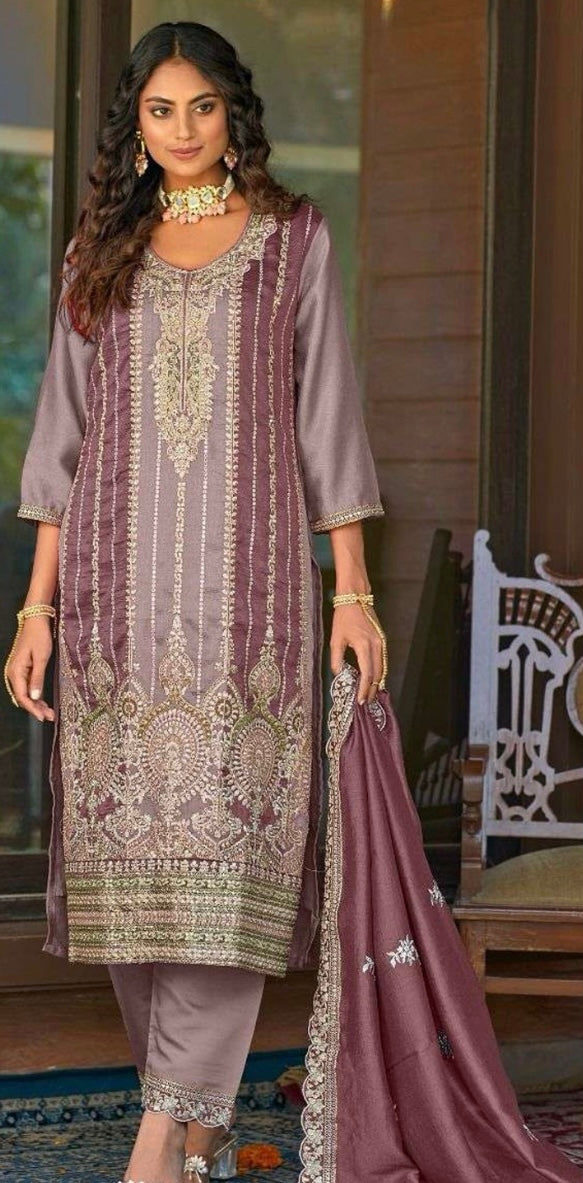 beautiful NEW  sami stitching 3 pcs Pakistani suit