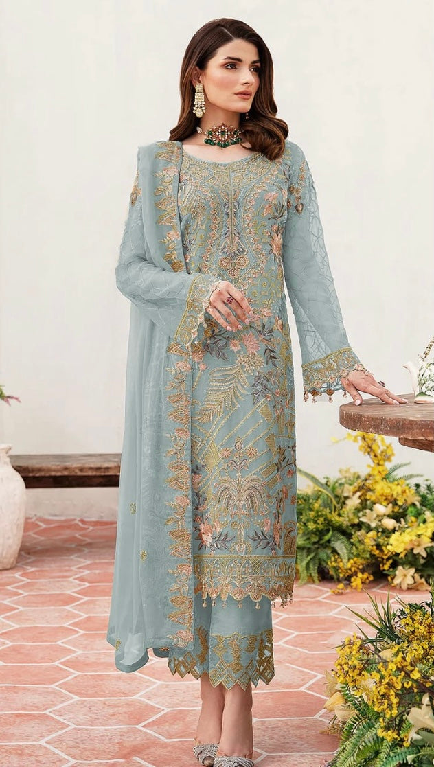 Beautiful 3 pcs Pakistani Suit